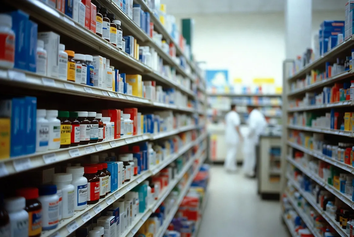 Parkway Pharmacy shelves