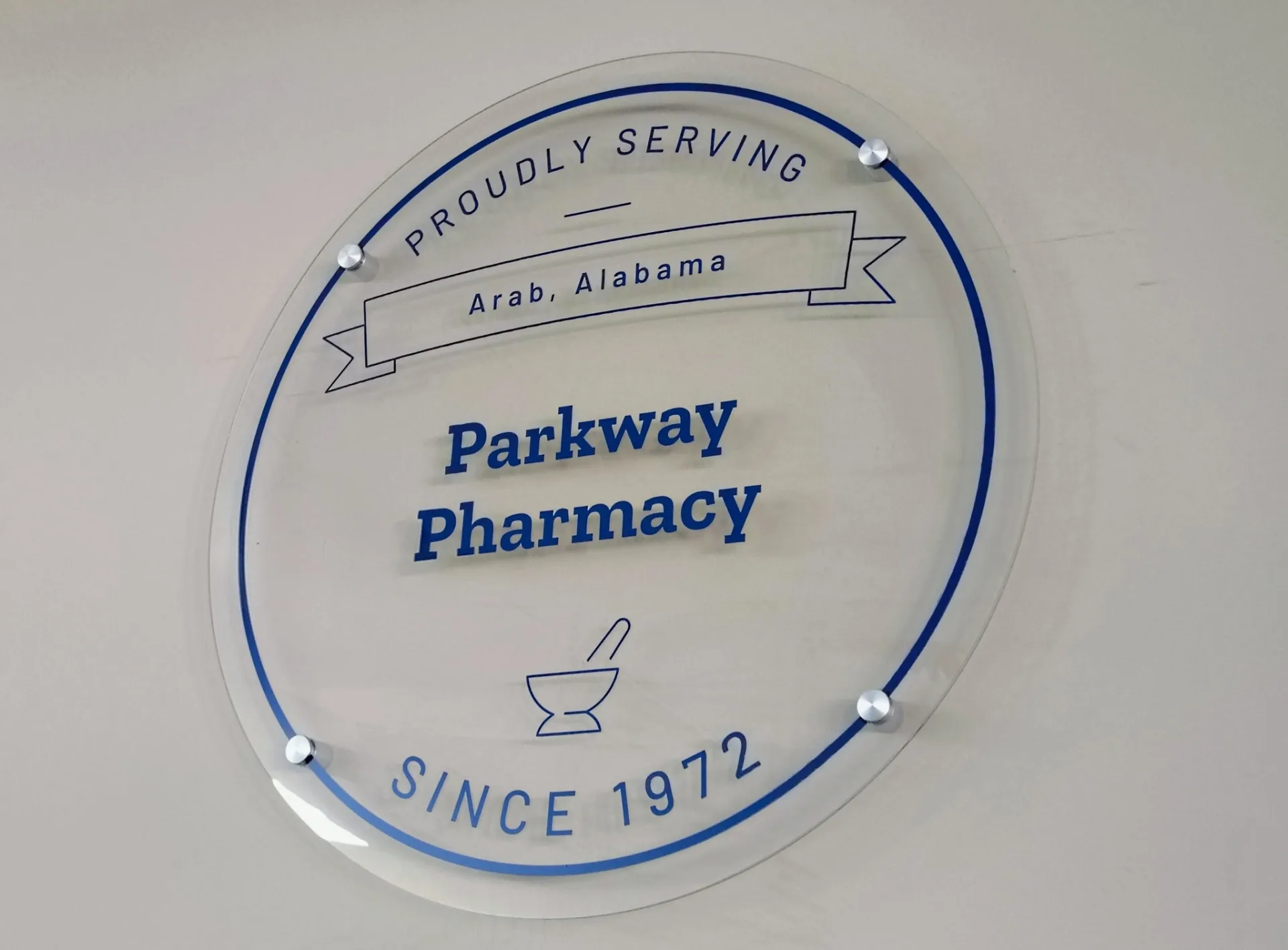 Local Alabama small-batch goods at Parkway Pharmacy South in Arab